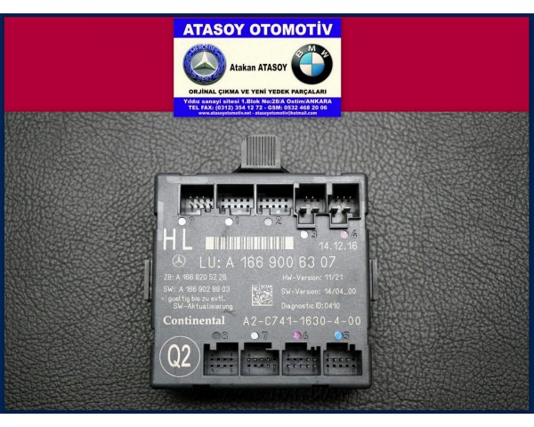 MERCEDES W166 ML HL KAPI BEYNİ 1669006307 1669005412 1669006011 1669007809 1669005805 1669007901 1669005604 1669006802 - 1669006207 1669005911 1669005705 1669007801 1669005504 ML SOL ARKA KAPI BEYNİ